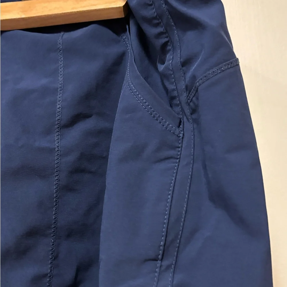 Lands' End Navy Swim Coverup Shorts - Picture 3 of 5